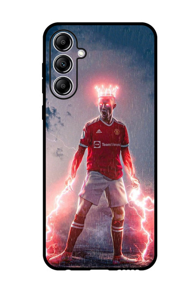 Theodor جراب واقٍ مضاد للخدش والصدمات لهاتف سامسونج جالاكسي M15 رونالدو 2