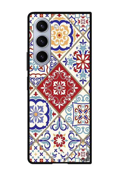 Theodor جراب واقٍ مضاد للخدش والصدمات لهاتف Samsung Galaxy Z Fold 6 مطبوع علي...