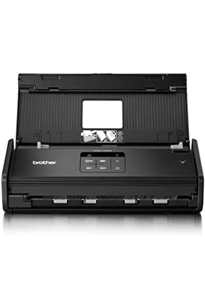 Brother ADS-1100W Document Scanner (Duplex, 1200 x 1200 dpi, USB 2.0, WLAN) Black