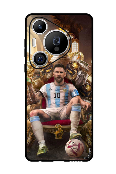 Theodor جراب واقٍ مضاد للخدش والصدمات لهاتف هواوي بيورا 70 برو بلس ميسي 2