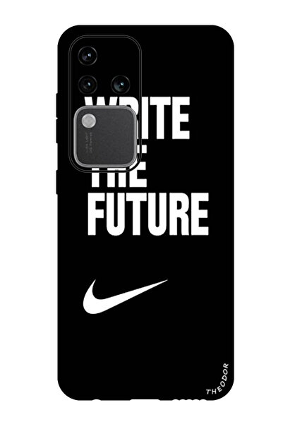 Theodor جراب واقٍ مضاد للخدش والصدمات لهاتف Vivo S18 Pro اكتب المستقبل