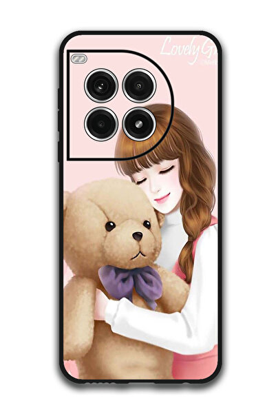 Theodor جراب واقٍ مضاد للخدش والصدمات لهاتف OnePlus Ace 3 Pro، بتصميم فتاة جم...