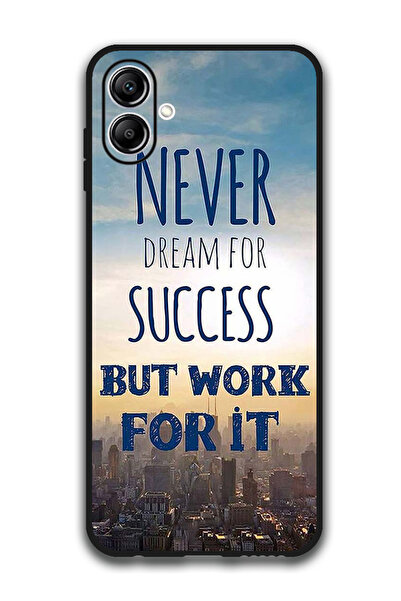 Theodor جراب حماية لهاتف Samsung Galaxy A06 لا يحلم أبدًا بالنجاح