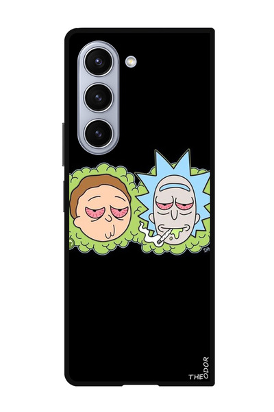 Theodor جراب واقٍ مضاد للخدش والصدمات لهاتف Samsung Galaxy Z Fold 6، ريك ريد آيز