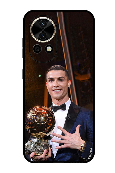 Theodor جراب واقٍ مضاد للخدش والصدمات لهاتف هواوي نوفا 12 ألترا، كأس رونالدو