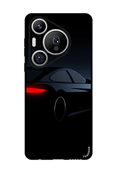 Theodor جراب واقٍ مضاد للخدش والصدمات لهاتف هواوي بيورا 70 برو بلس كار 12