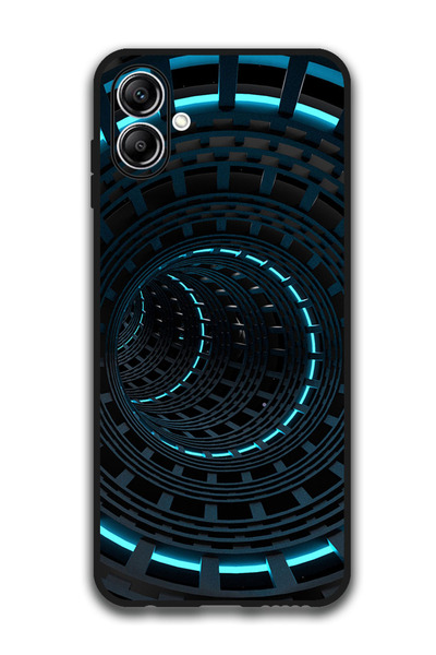 Theodor Protective Case For Samsung Galaxy A06 spiral_circles_immersion