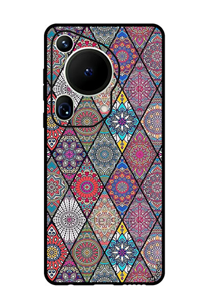 Theodor جراب واقٍ مضاد للخدش والصدمات لهاتف هواوي بيورا 70 ألترا، تصميم فن ما...