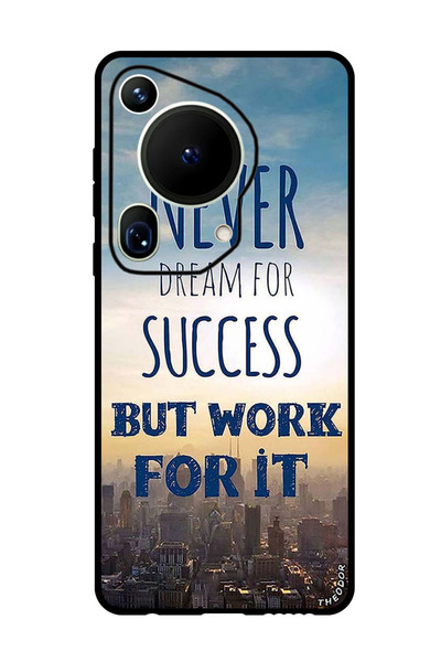 Theodor جراب حماية لهاتف هواوي بيورا 70 ألترا لا يحلم بالنجاح أبدًا