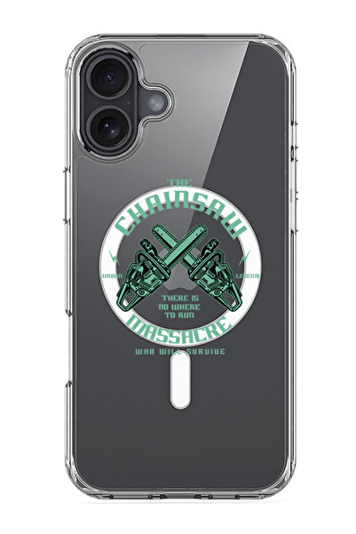 Theodor جراب Magsafe متوافق مع iPhone 16، غطاء ممتص للصدمات للهاتف - المنشار