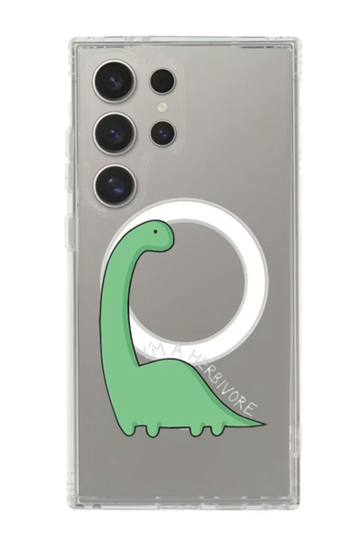 Theodor غلاف لهاتف Samsung Galaxy S24 Ultra متوافق مع MagSafe، غطاء ممتص للصد...