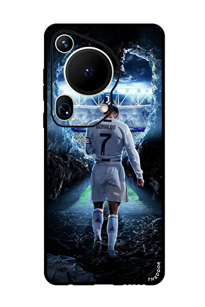 Theodor جراب واقٍ مضاد للخدش والصدمات لهاتف هواوي بيورا 70 ألترا رونالدو