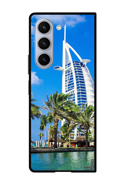 Theodor جراب واقٍ مضاد للخدش والصدمات لهاتف Samsung Galaxy Z Fold 6 برج دبي