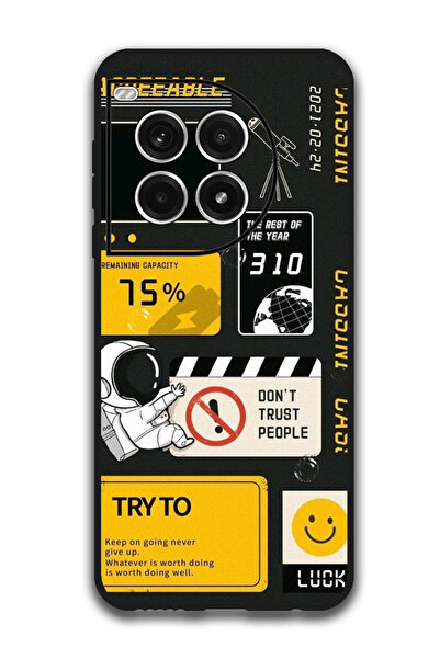 Theodor جراب واقٍ مضاد للخدش والصدمات لهاتف OnePlus Ace 3 Pro، لا تثق بالناس