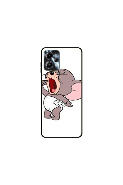 Atlas Husa personalizata si Folie de Silicon Motorola Moto E22, Wolf, multico...
