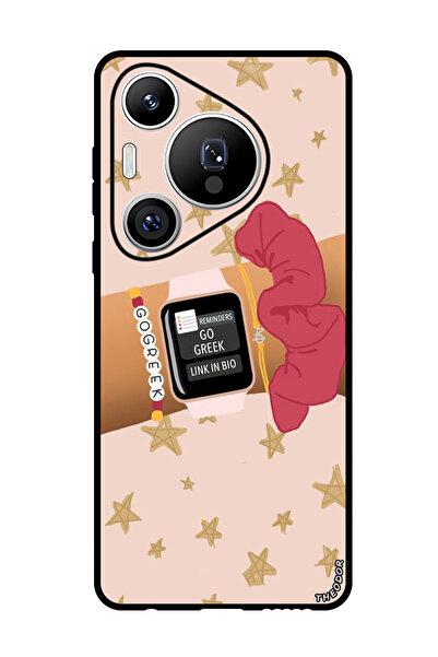 Theodor جراب واقٍ مضاد للخدش والصدمات لهاتف هواوي بيورا 70 برو بلس، جو يوناني