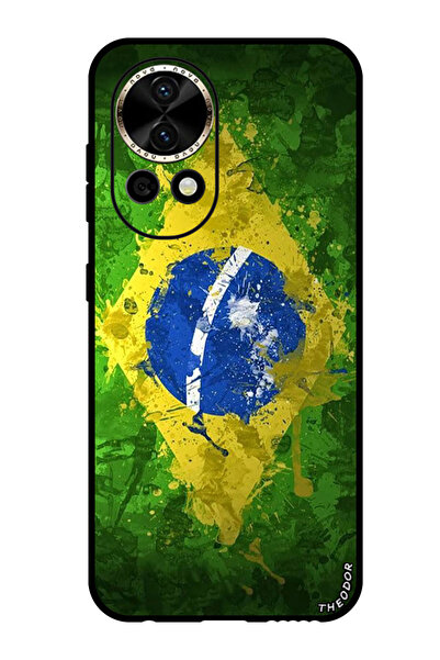 Theodor جراب واقٍ مضاد للخدش والصدمات لهاتف هواوي نوفا 12 برو البرازيل