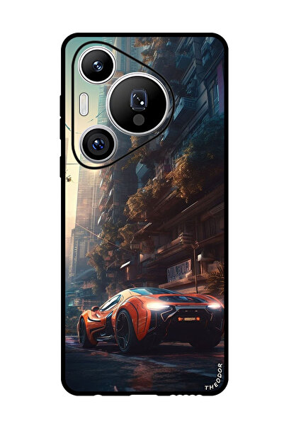 Theodor جراب واقٍ مضاد للخدش والصدمات لهاتف هواوي بورا 70 كار 1