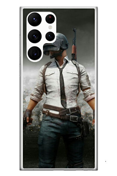 Atlas Husa personalizata si Folie de Silicon Samsung Galaxy S24 Ultra, PUBG #...