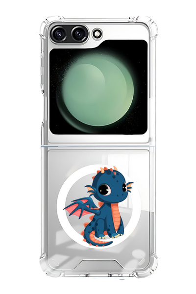 Theodor Case for Samsung Galaxy Z Flip 5 Compatible with MagSafe, Shockproof ...