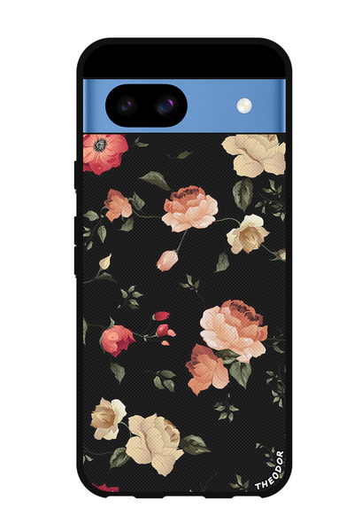 Theodor جراب واقٍ مضاد للخدش والصدمات لهاتف Google Pixel 8a، لون لوتس ملون