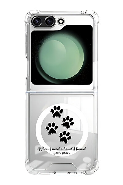 Theodor Case for Samsung Galaxy Z Flip 5 Compatible with MagSafe, Shockproof ...