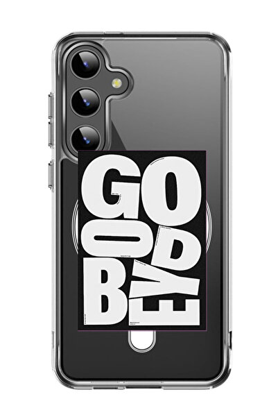 Theodor غلاف لهاتف Samsung Galaxy S24 Plus متوافق مع MagSafe، غطاء ممتص للصدمات مقاوم للصدمات، نسخة وداعًا