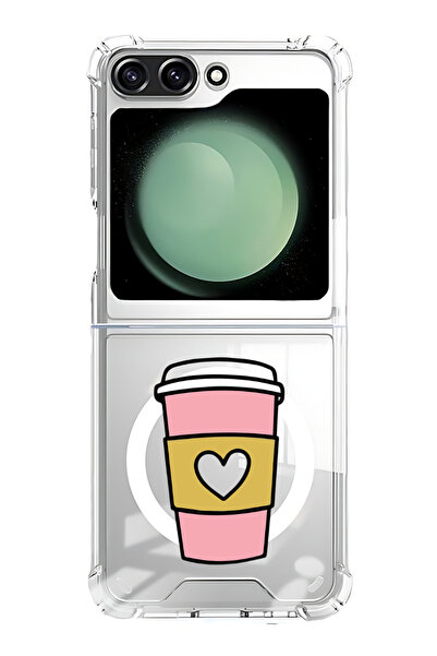Theodor Case for Samsung Galaxy Z Flip 5 Compatible with MagSafe, Shockproof ...