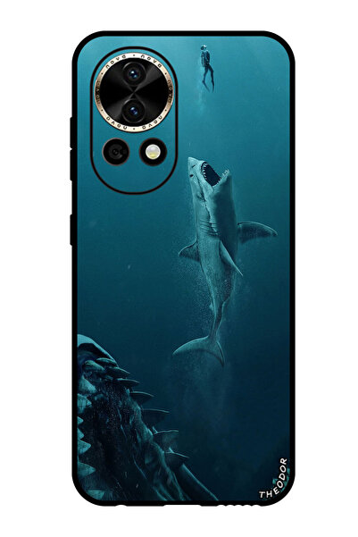 Theodor جراب واقٍ مضاد للخدش والصدمات لهاتف هواوي نوفا 12 برو شارك آند مين