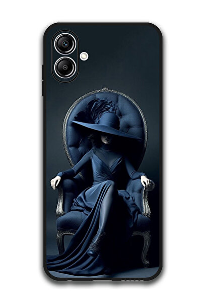 Theodor جراب واقٍ مضاد للخدش والصدمات لهاتف Samsung Galaxy A06 بتصميم فتاة قب...