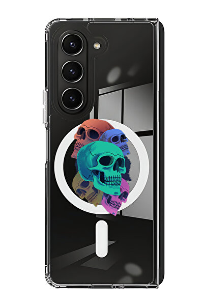 Theodor غلاف لهاتف Samsung Galaxy Z Fold 5 متوافق مع MagSafe، جراب ممتص للصدم...