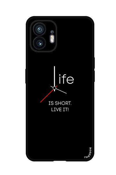 Theodor جراب واقٍ مضاد للخدش والصدمات لهاتف لا شيء (2) الحياة قصيرة (2)