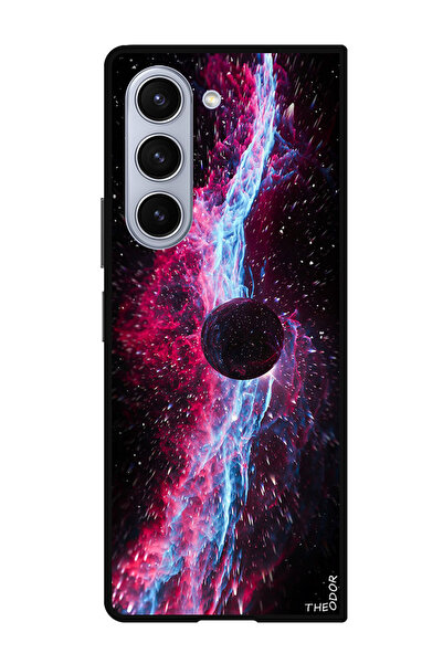 Theodor جراب حماية لهاتف سامسونج جالاكسي زد فولد 6 ball_flight_cosmic_explosion