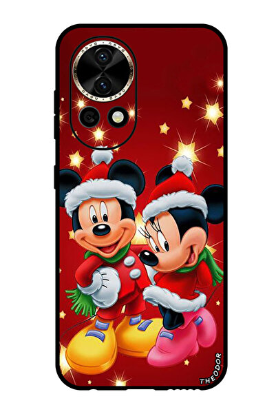 Theodor جراب واقٍ مضاد للخدش والصدمات لهاتف هواوي نوفا 12 ميكي ماوس