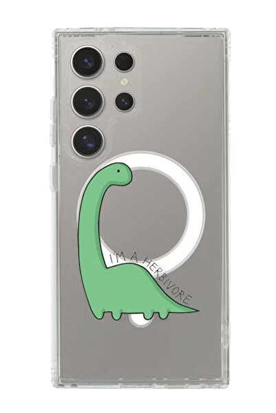 Theodor غلاف لهاتف Samsung Galaxy S24 Ultra متوافق مع MagSafe، غطاء ممتص للصد...