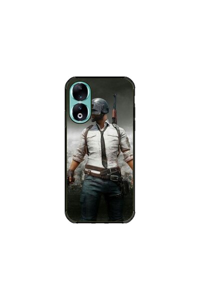 Atlas Husa personalizata si Folie de Silicon pentru Honor 90, PUBG #1, S1D1M0214