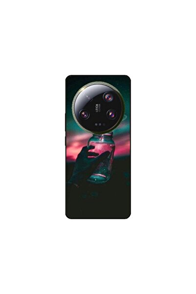 Atlas Husa personalizata si Folie de Silicon pentru Xiaomi 13 Ultra, Colorful...