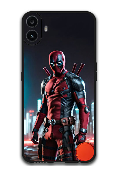 Theodor جراب واقٍ مضاد للخدش والصدمات لهاتف Nothing CMF Phone 1 Deadpool 1