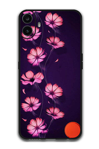 Theodor جراب واقٍ مضاد للخدش والصدمات لهاتف Nothing CMF Phone 1 Smotth Flower