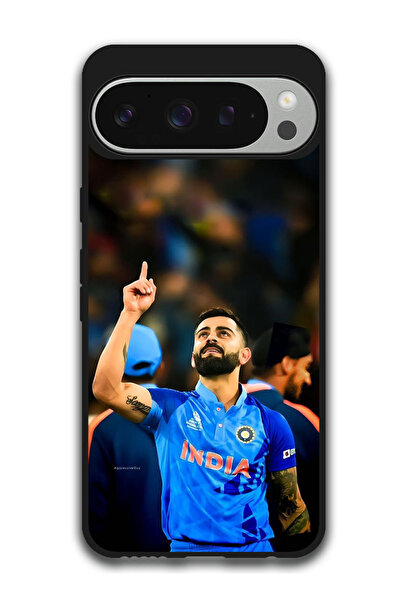 Theodor جراب واقٍ مضاد للخدش والصدمات لهاتف Google Pixel 9 Pro Virat Kholi 4