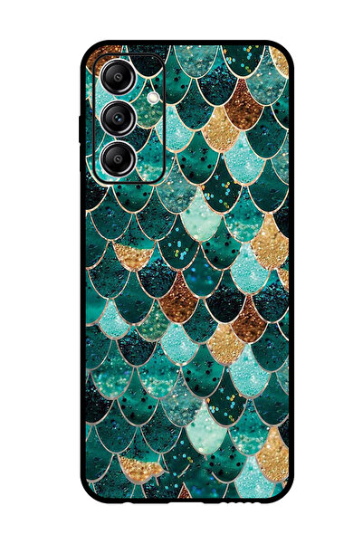 Theodor جراب واقٍ مضاد للخدش والصدمات لهاتف Samsung Galaxy A35 بنمط خياشيم السمك