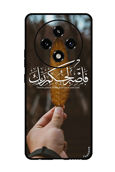 Theodor جراب واقٍ مضاد للخدش والصدمات لهاتف Oppo A3 Pro، كن صبورًا