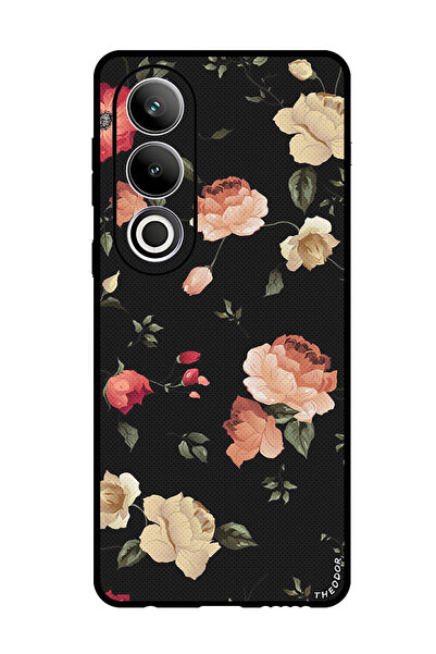 Theodor غطاء حماية مضاد للخدش والصدمات لهاتف OnePlus Ace 3V، لون لوتس ملون