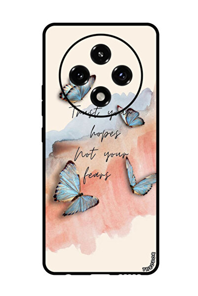 Theodor جراب واقٍ مضاد للخدش والصدمات لهاتف Oppo A3 Pro، ثق في الآمال