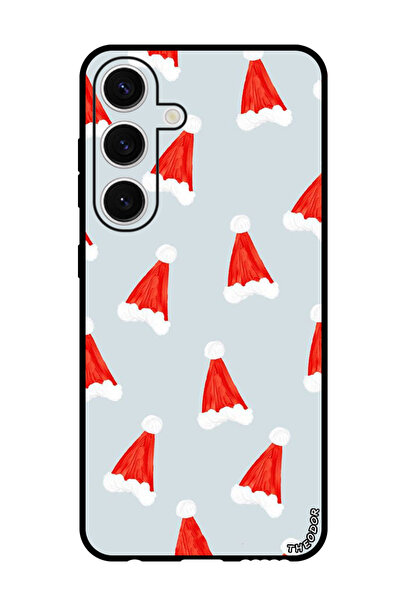 Theodor جراب واقٍ مضاد للخدش والصدمات لهاتف Samsung Galaxy S24 Plus قبعات عيد...