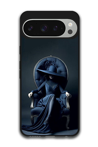 Theodor جراب واقٍ مضاد للخدش والصدمات لهاتف Google Pixel 9 Pro XL بتصميم فتاة...