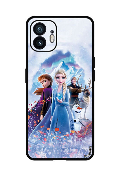 Theodor جراب واقٍ مضاد للخدش والصدمات لهاتف Nothing Phone (2) Elsa the Snow Q...
