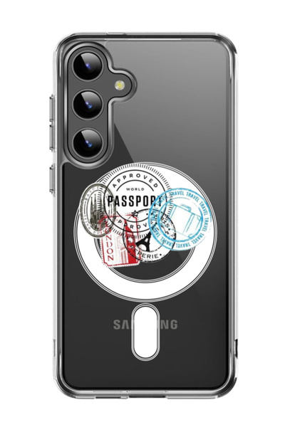 Theodor Case for Samsung Galaxy S24 6.2-inch Compatible with MagSafe, Shockpr...