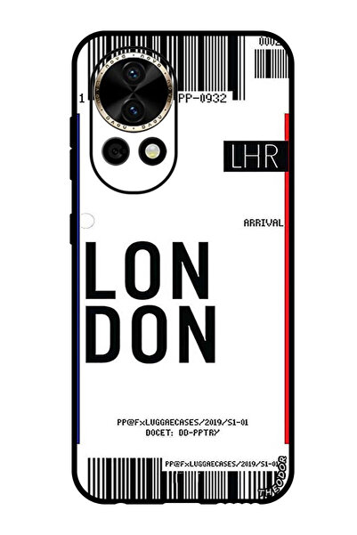 Theodor جراب واقٍ مضاد للخدش والصدمات لهاتف هواوي نوفا 12، بطاقة صعود لندن