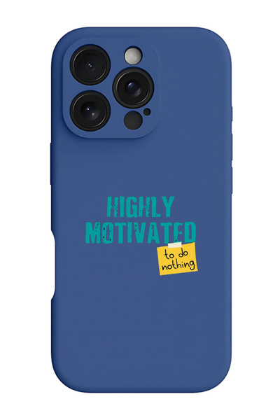 Theodor جراب سيليكون سائل واقي مقاوم للصدمات لهاتف iPhone 16 Pro Max أزرق - ح...